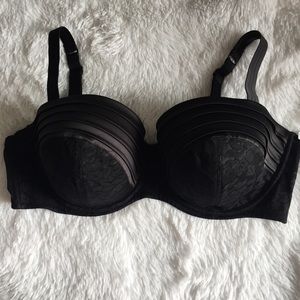ADORE ME Jet Black Bra 44DD